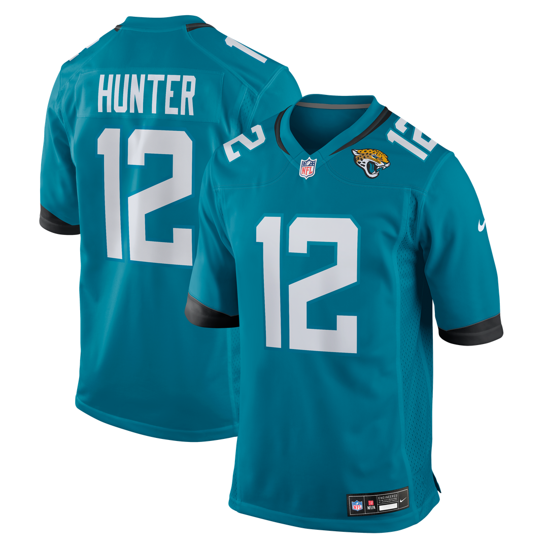 Jacksonville Jaguars Travis Hunter Black Alternate Game Jersey product image 27, provided for visual reference and product