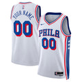 Philadelphia 76ers Association Swingman Basketball Jersey - Custom - Unisex product image 1, provided for visual reference