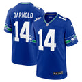 Seattle Seahawks Sam Darnold Royal Alternate Game Player Jersey product image 1, provided for visual reference and product