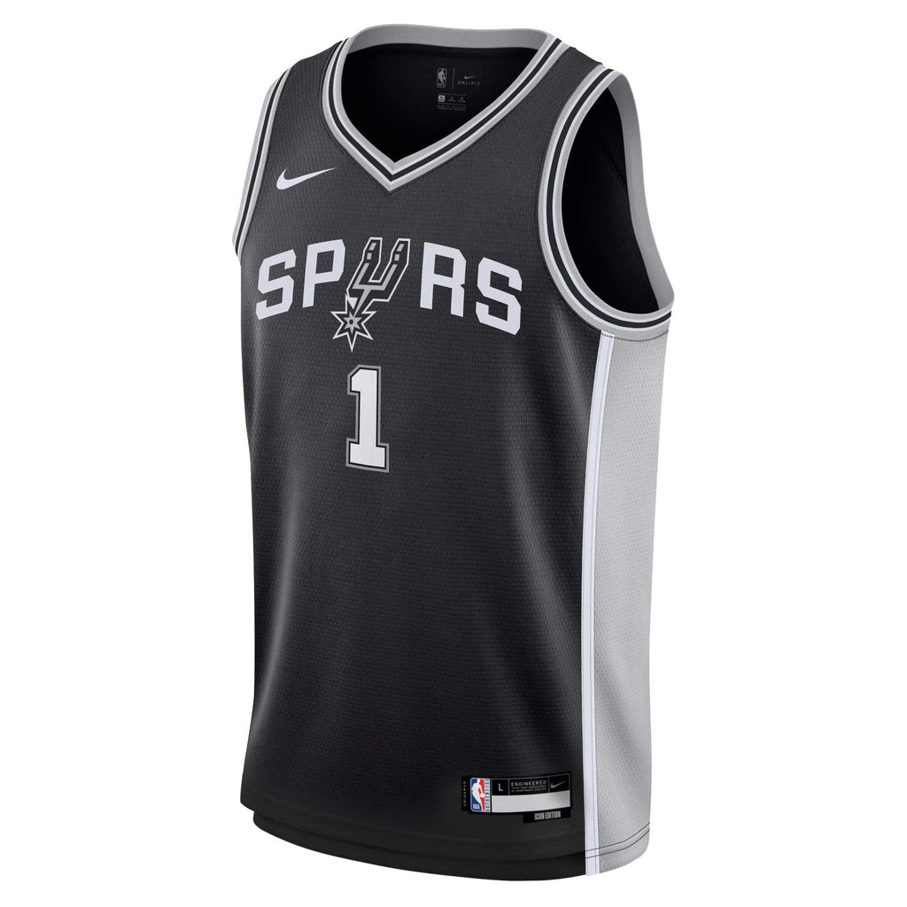 Victor Wembanyama San Antonio Spurs Swingman Icon Jersey - Youth product image 3, provided for visual reference and product