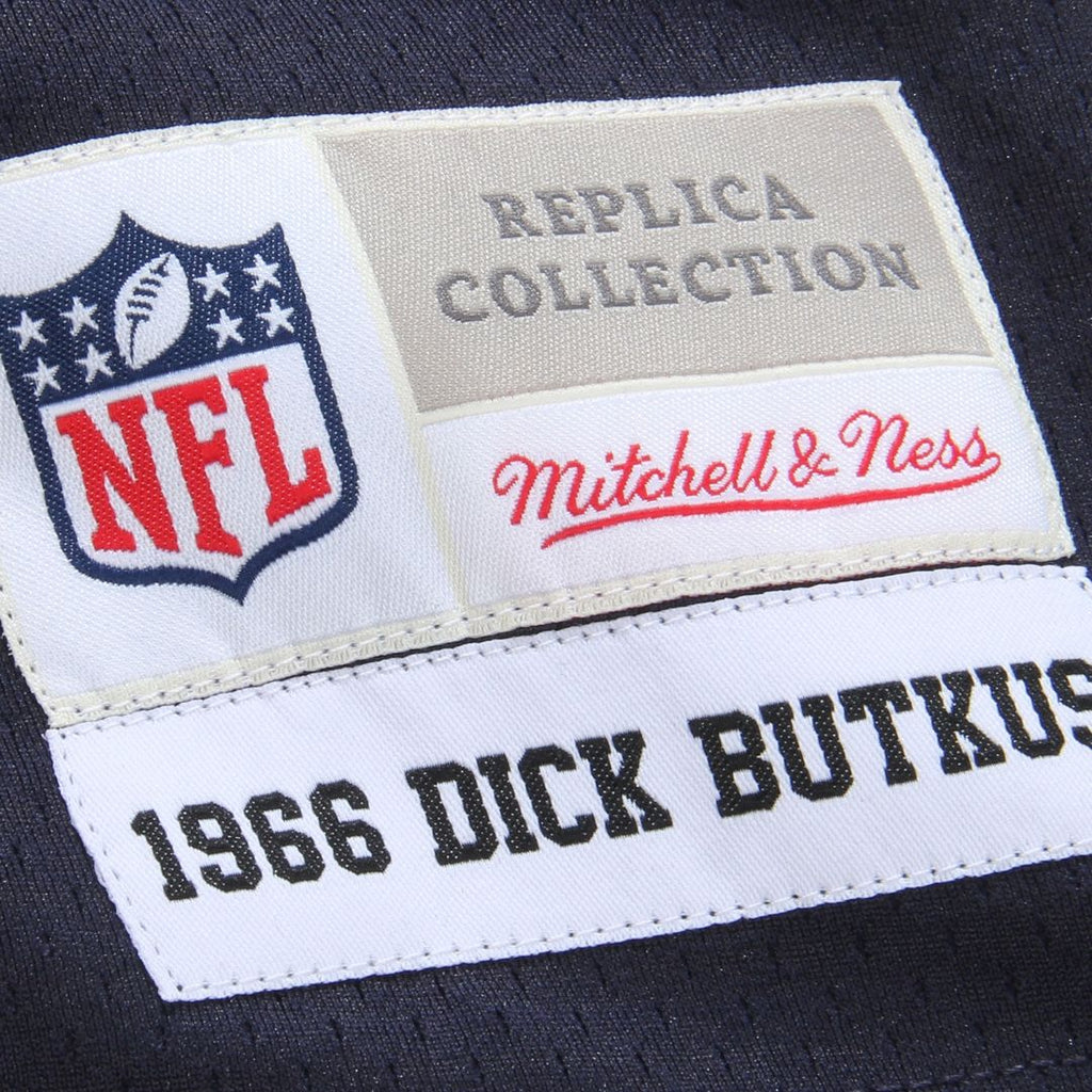 Chicago Bears Dick Butkus Navy Retired Player Legacy Replica Jersey product image 6, provided for visual reference and