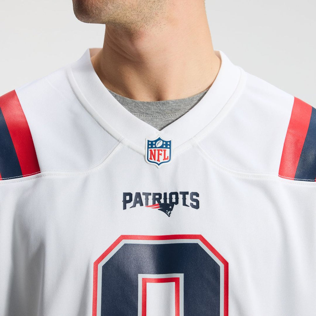 New England Patriots Christian Gonzalez Navy Team Game Jersey product image 25, provided for visual reference and product