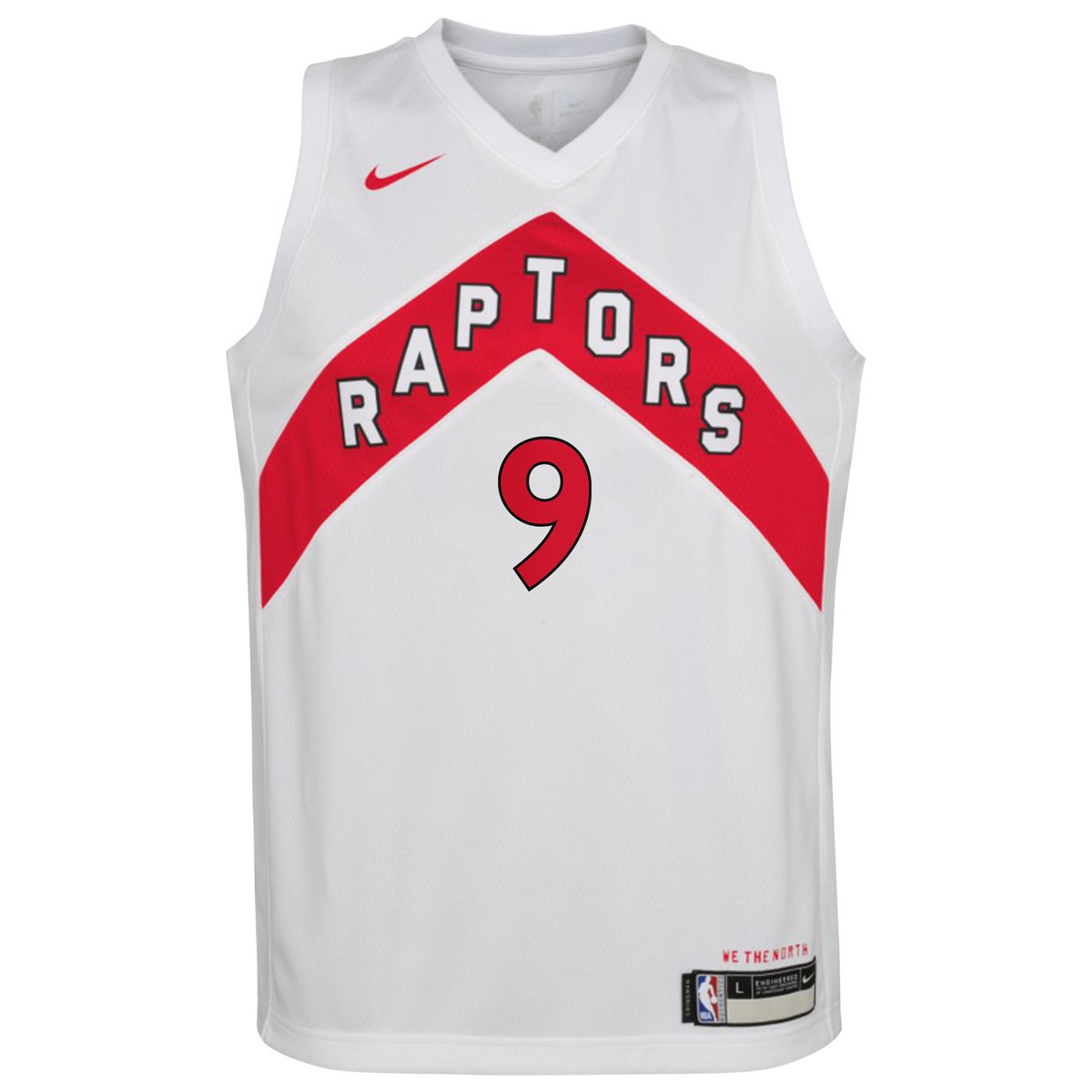 RJ Barrett Toronto Raptors Association Edition Swingman Jersey - White - Youth product image 3, provided for visual