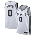 Keldon Johnson San Antonio Spurs Association Edition Swingman Jersey - White - Unisex product image 1, provided for visual