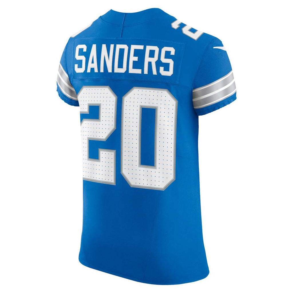 Detroit Lions Barry Sanders Black Alternate Vapor F.U.S.E. Elite Jersey product image 9, provided for visual reference and
