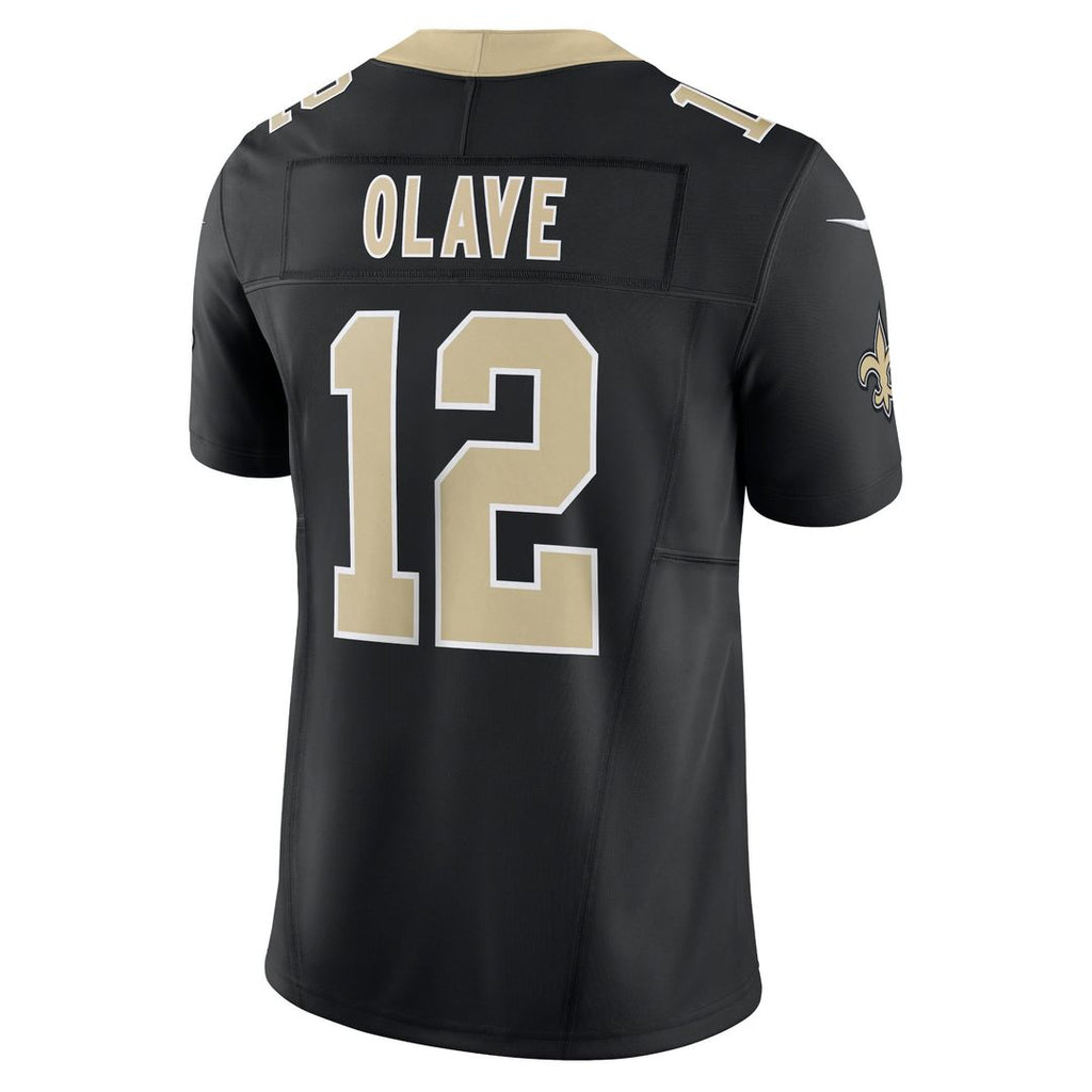 New Orleans Saints Chris Olave Black Vapor F.U.S.E. Limited Jersey product image 3, provided for visual reference and