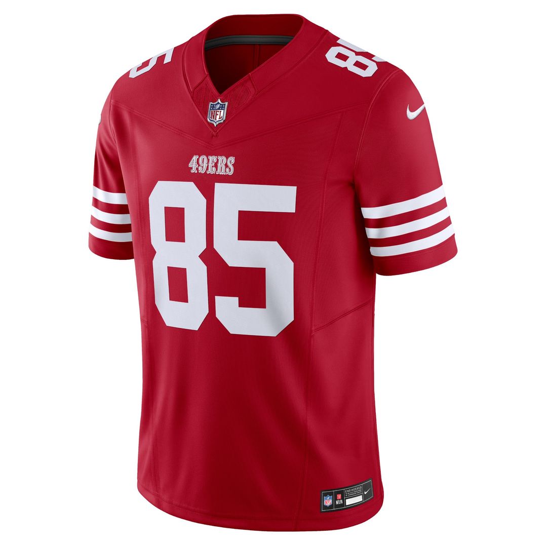 San Francisco 49ers George Kittle Scarlet Vapor F.U.S.E. Limited Jersey product image 2, provided for visual reference and