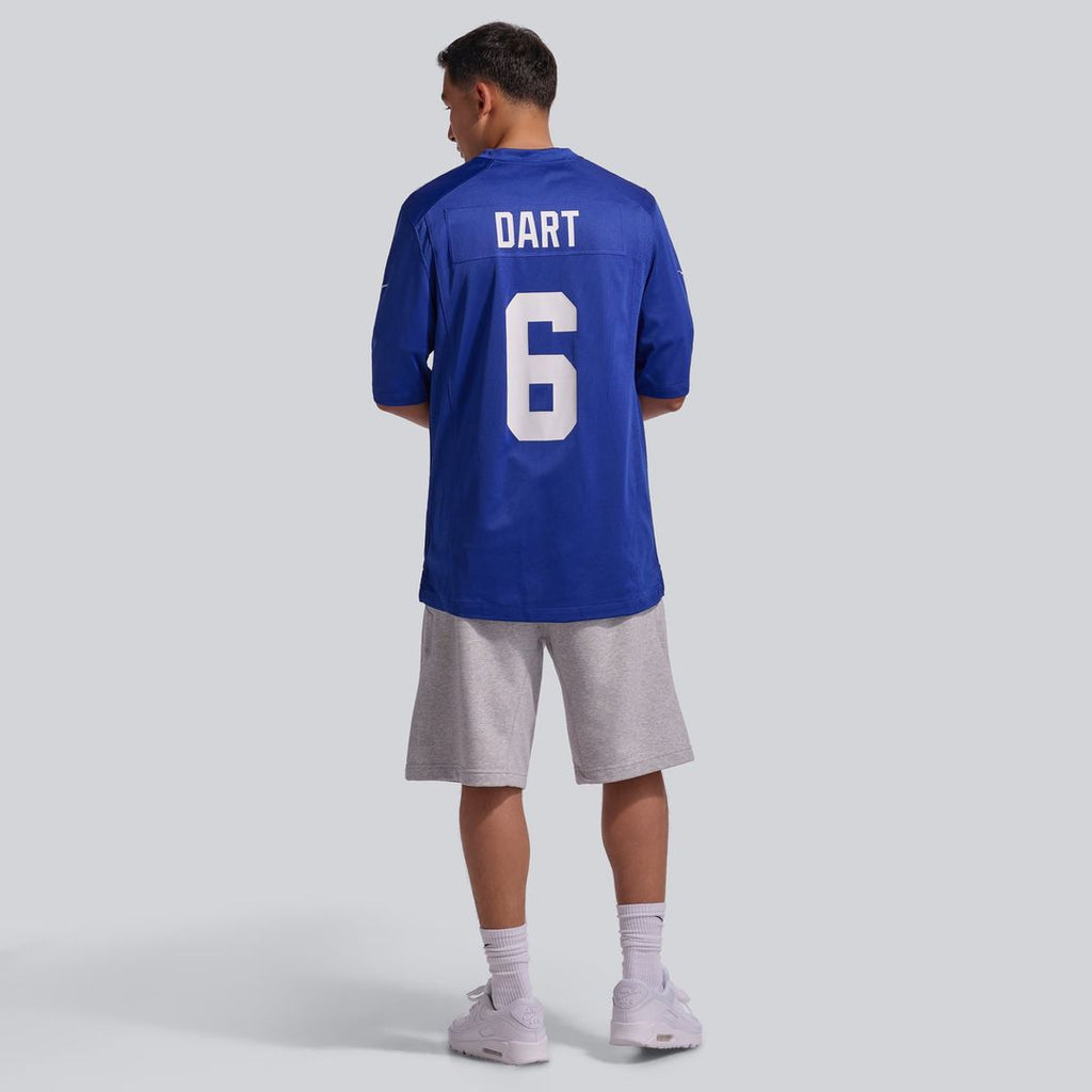 New York Giants Jaxson Dart Royal Team Game Jersey product image 18, provided for visual reference and product detail review