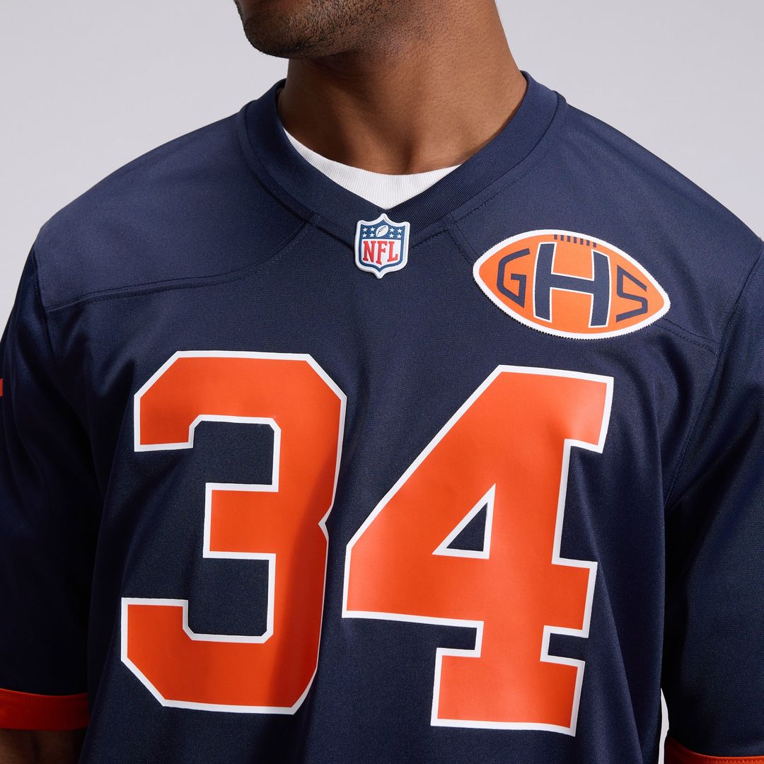 Chicago Bears Walter Payton Navy 2026 Rivalries Collection Game Jersey product image 6, provided for visual reference and