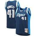 Men's Mitchell & Ness Dirk Nowitzki Navy Dallas Mavericks product image 1