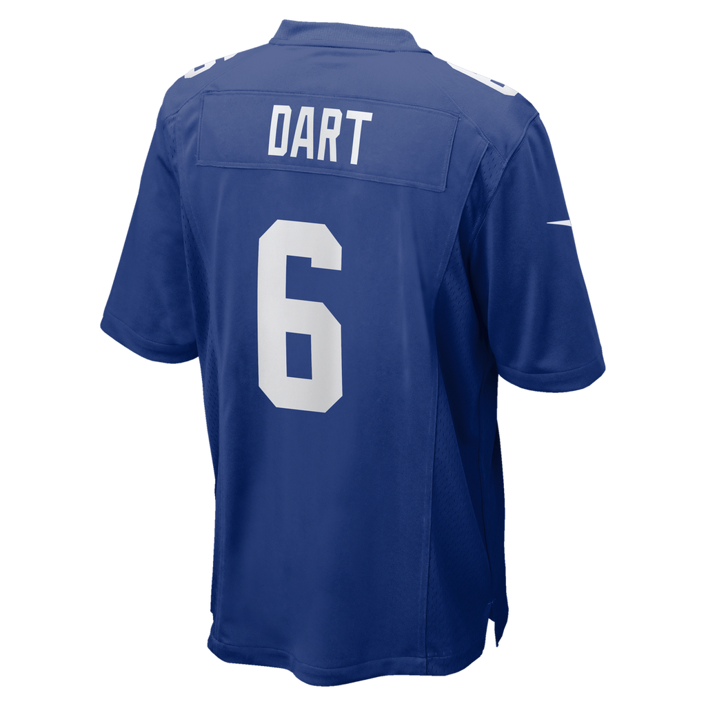 New York Giants Jaxson Dart Royal Team Game Jersey product image 20, provided for visual reference and product detail review
