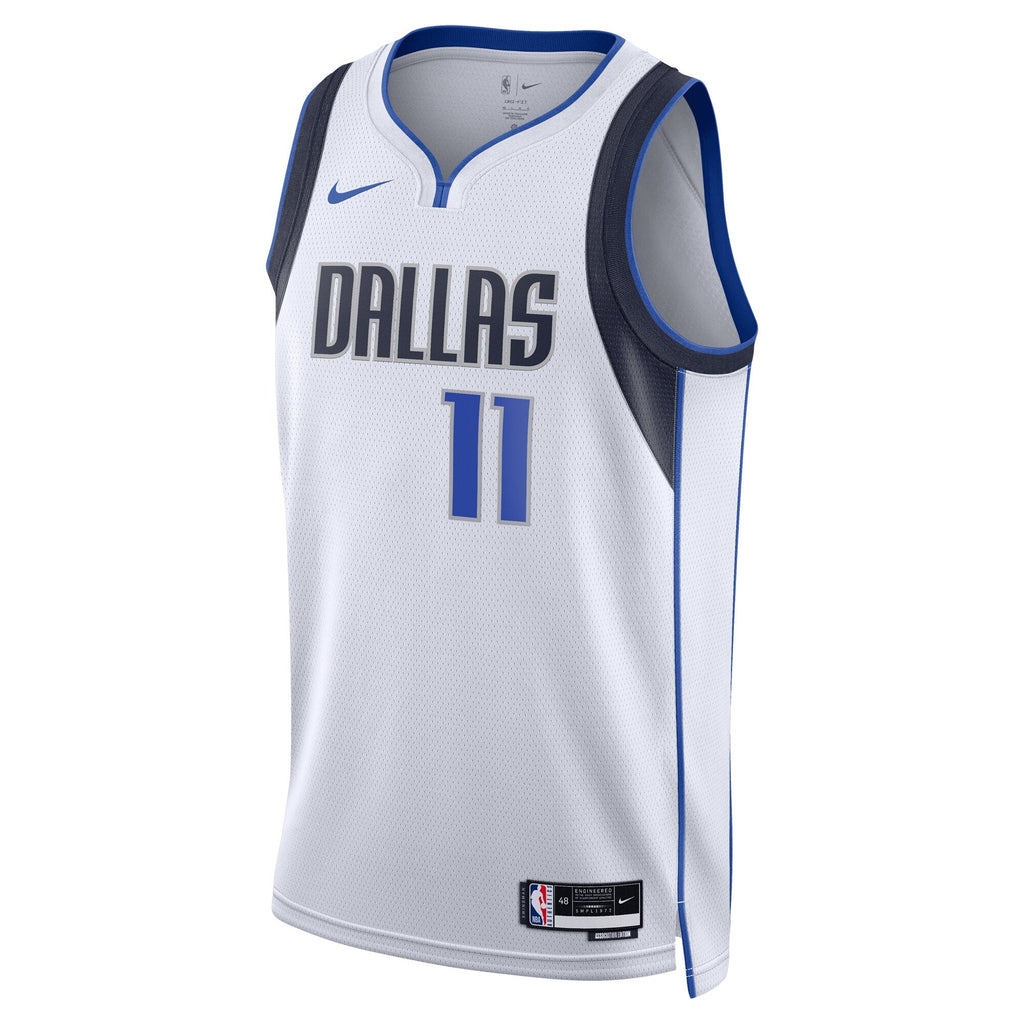Kyrie Irving Dallas Mavericks Association Edition Swingman Jersey - White - Unisex product image 3, provided for visual