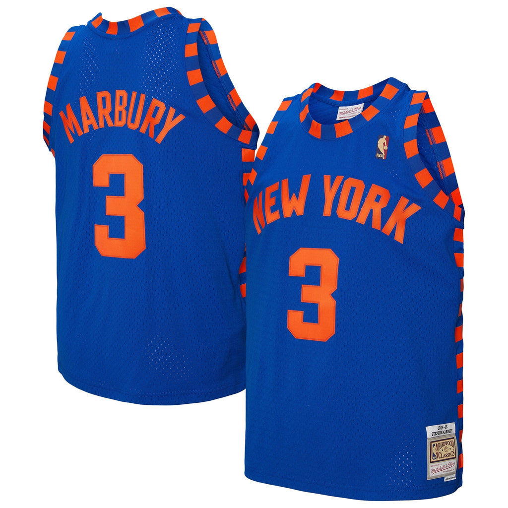 Men's Mitchell & Ness Stephon Marbury Blue New York Knicks product image 2