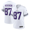 Minnesota Vikings T.J. Hockenson White Alternate Game Player Jersey product image 1, provided for visual reference and