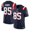New England Patriots Hunter Henry Navy Team Vapor F.U.S.E. Stitched Limited Jersey product image 1, provided for visual