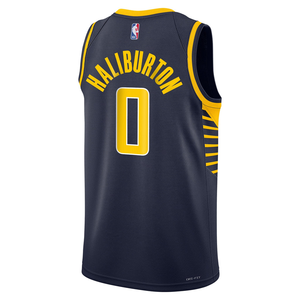 Tyrese Haliburton Indiana Pacers Swingman Icon Jersey - Youth product image 4, provided for visual reference and product