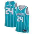 Charlotte Hornets Brand Icon Edition Swingman Basketball Jersey - Teal - Brandon Miller - Unisex product image 1, provided