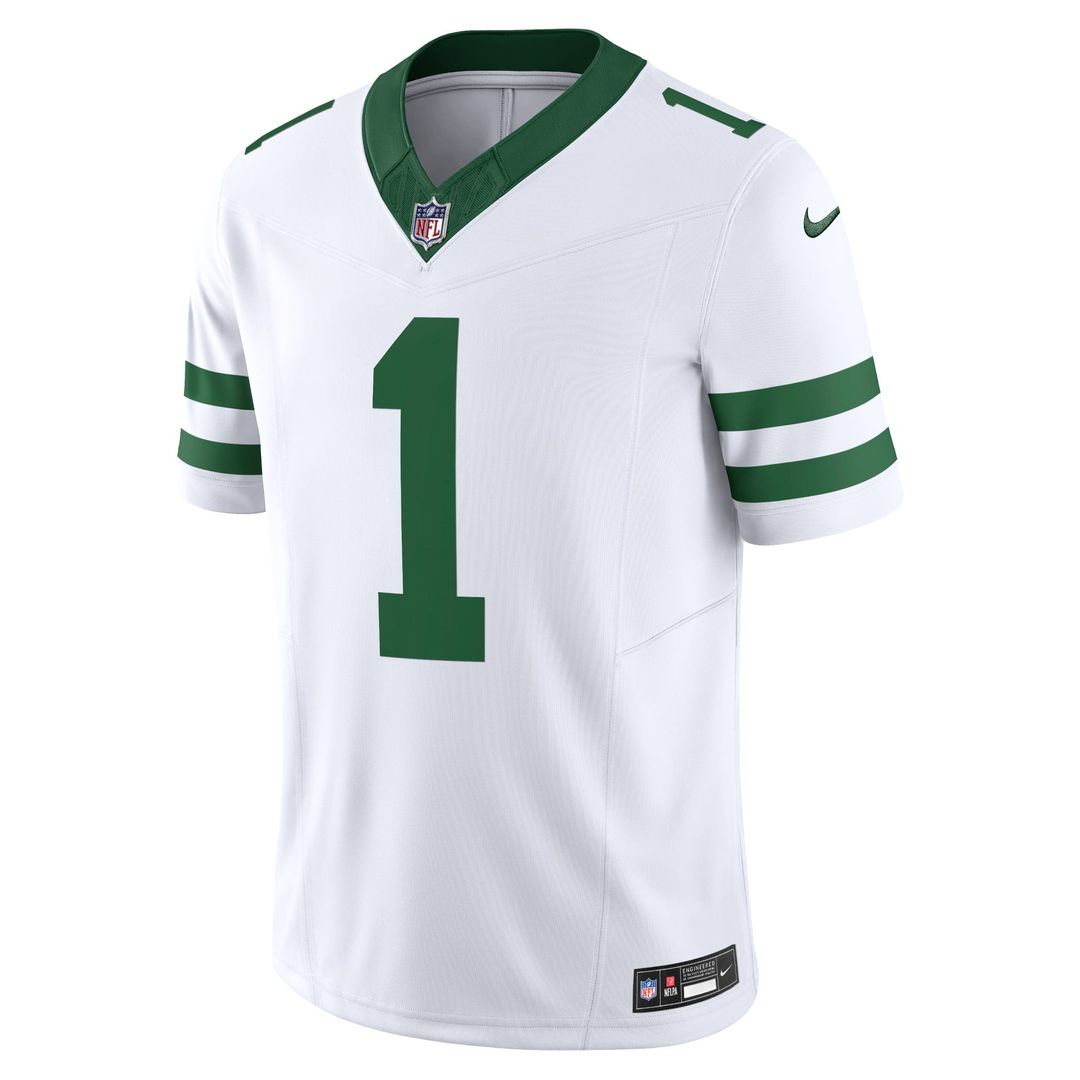 New York Jets Ahmad Sauce Gardner Legacy Black Alternate Vapor F.U.S.E. Limited Jersey product image 8, provided for visual