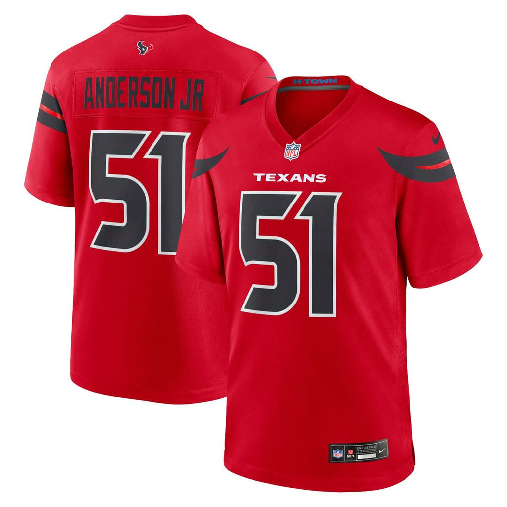 Houston Texans Will Anderson Jr. White Game Jersey product image 13, provided for visual reference and product detail review