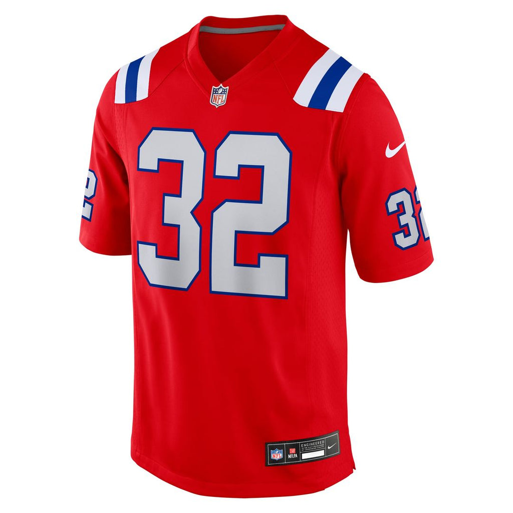 New England Patriots TreVeyon Henderson Navy 2025 NFL Draft Game Jersey product image 18, provided for visual reference and