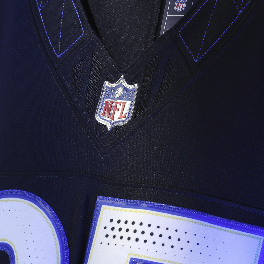 Los Angeles Rams Puka Nacua Dark Blue Rivalries Collection Stitched Limited Jersey product image 11, provided for visual
