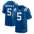 Indianapolis Colts Anthony Richardson Sr. Royal Team Game Jersey product image 1, provided for visual reference and product
