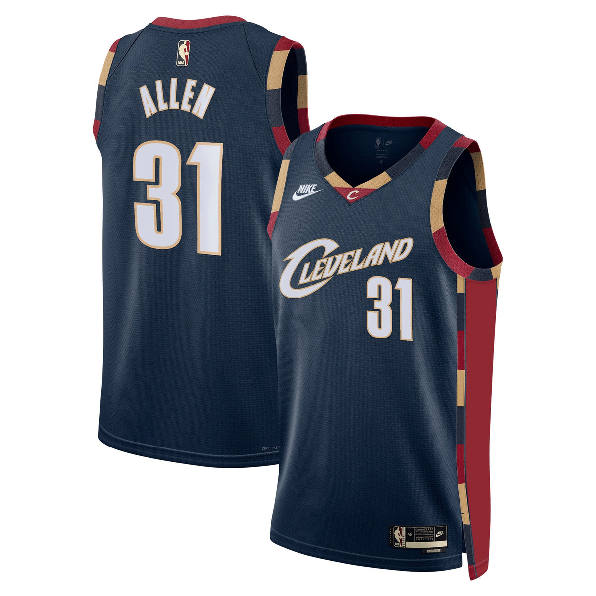 Cleveland Cavaliers Nike Classic Edition Jersey - Navy product image 2