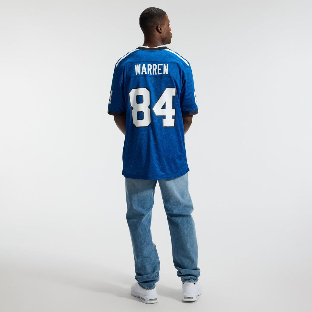 Indianapolis Colts Tyler Warren Heather Royal Alternate 2 Indiana Nights Game Jersey product image 5, provided for visual