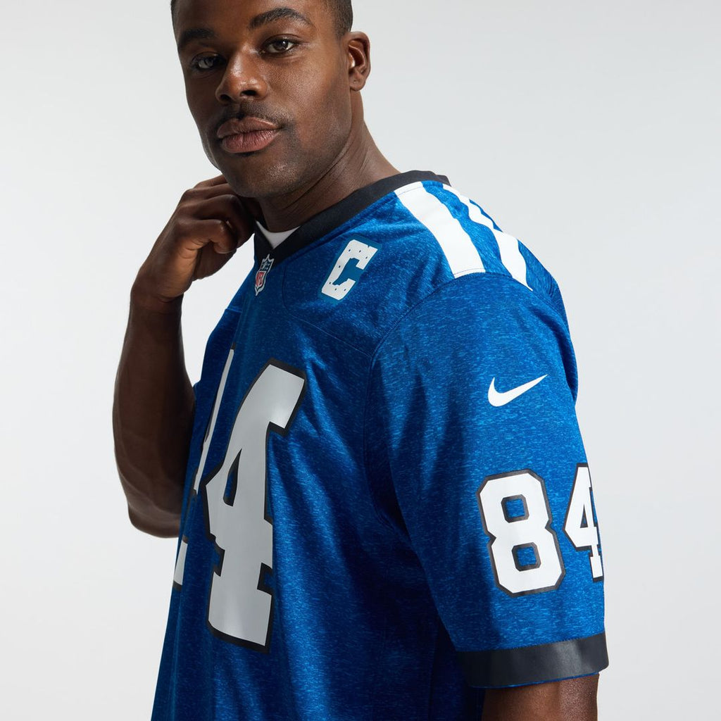 Indianapolis Colts Tyler Warren Heather Royal Alternate 2 Indiana Nights Game Jersey product image 10, provided for visual