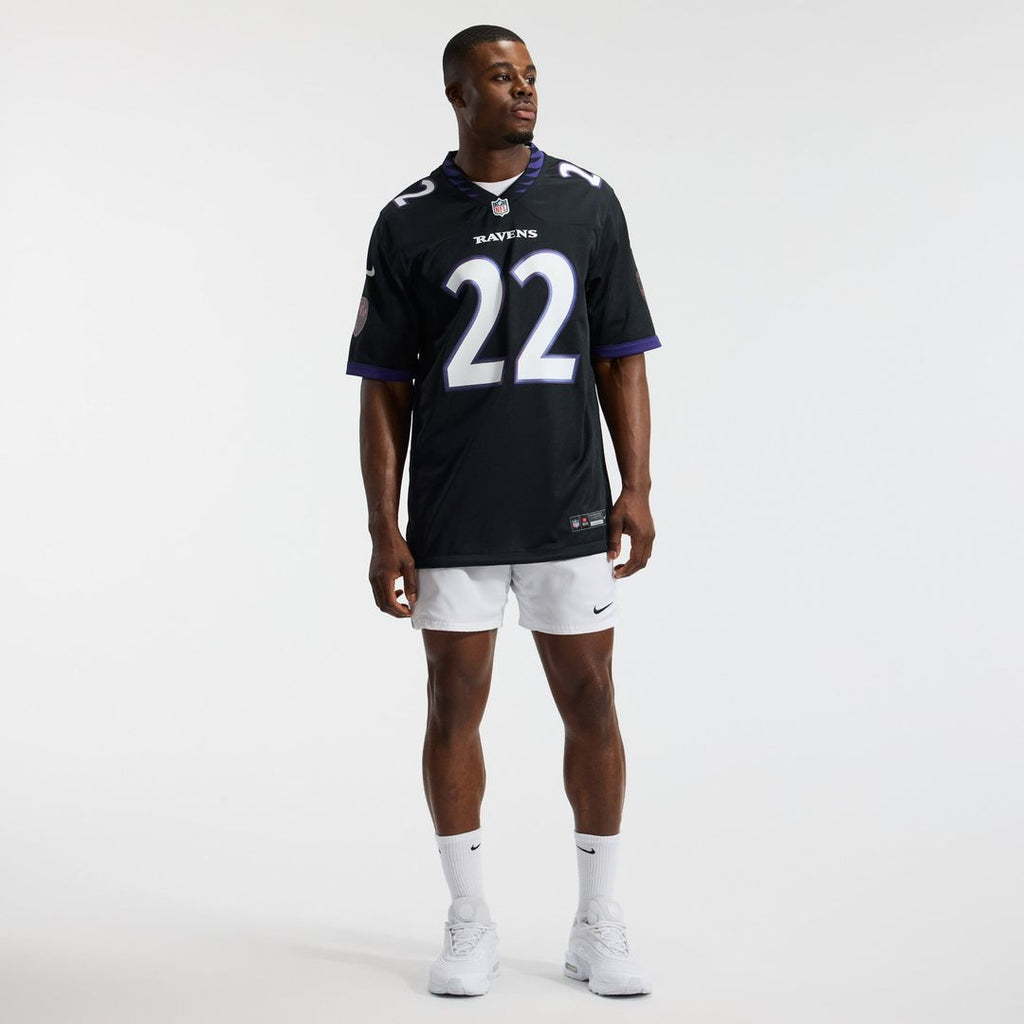 Baltimore Ravens Derrick Henry Black Alternate Game Jersey product image 17, provided for visual reference and product
