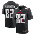 Atlanta Falcons Casey Washington Black Team Game Jersey product image 1, provided for visual reference and product detail