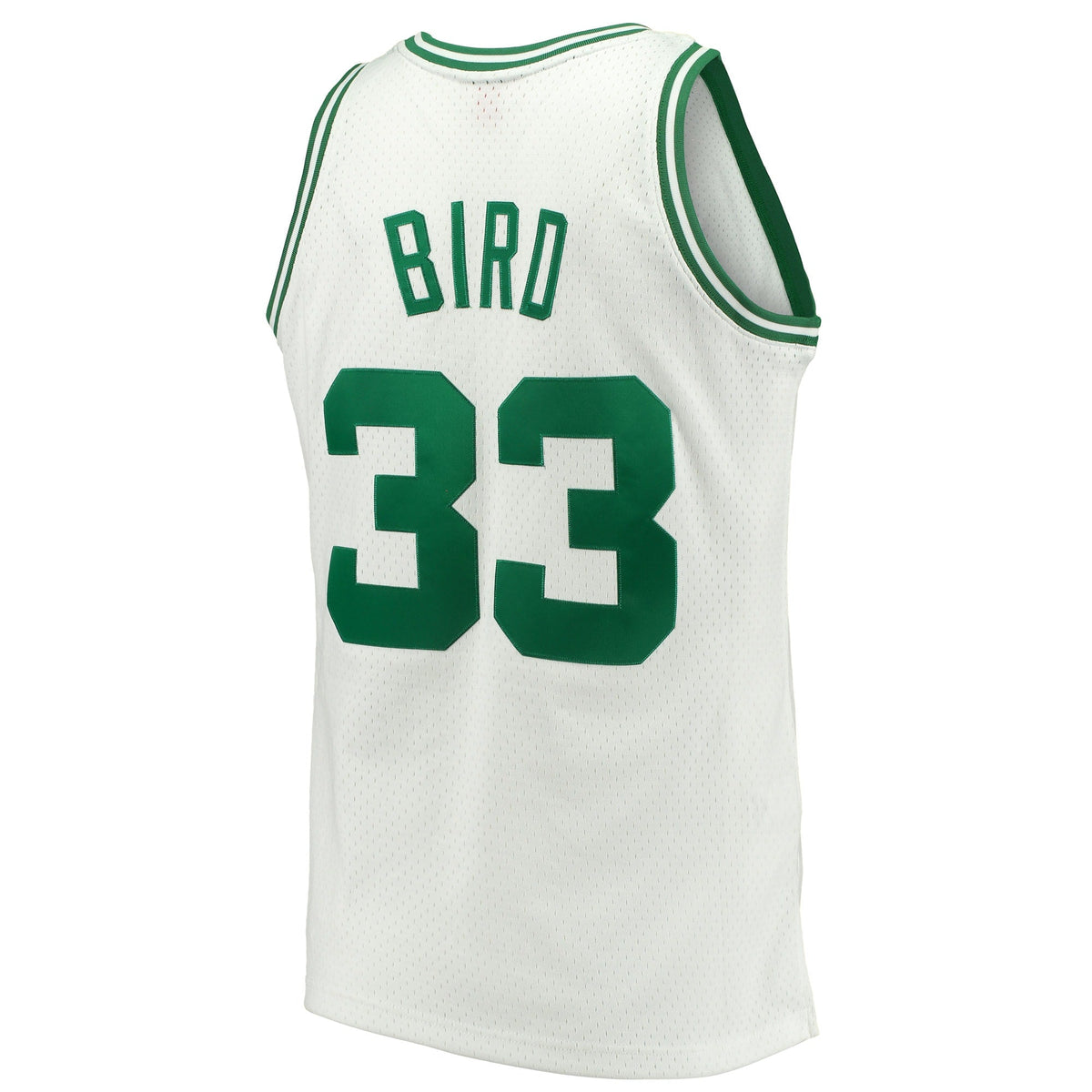 Men's Mitchell & Ness Larry Bird White Boston Celtics product image 4
