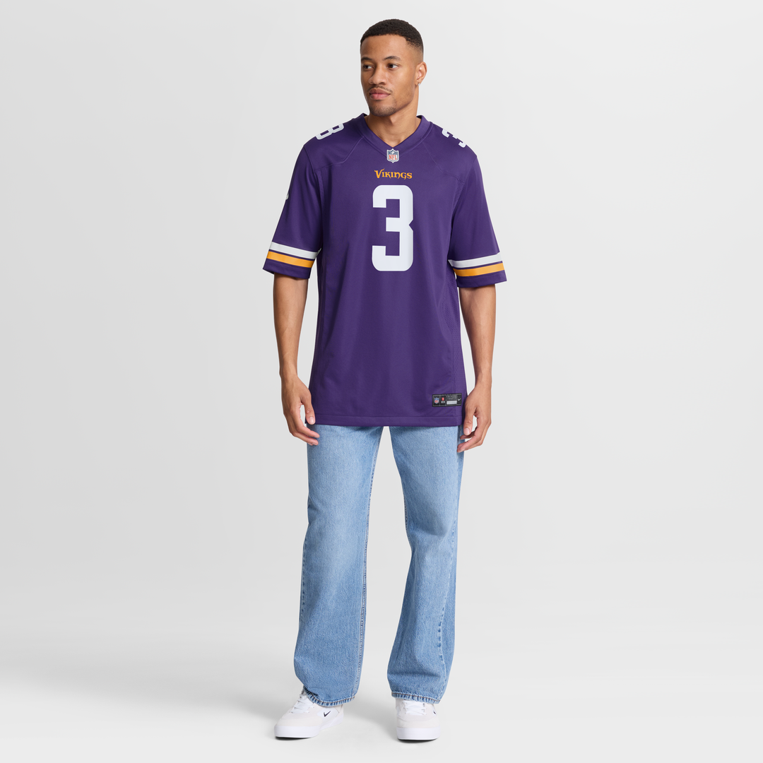 Minnesota Vikings Addison White Alternate Game Player Jersey product image 13, provided for visual reference and product