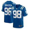 Indianapolis Colts Tony Siragusa Royal Game Retired Player Jersey product image 1, provided for visual reference and product