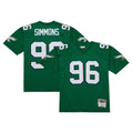 Philadelphia Eagles Clyde Simmons Kelly Green Legacy Replica Jersey product image 1, provided for visual reference and