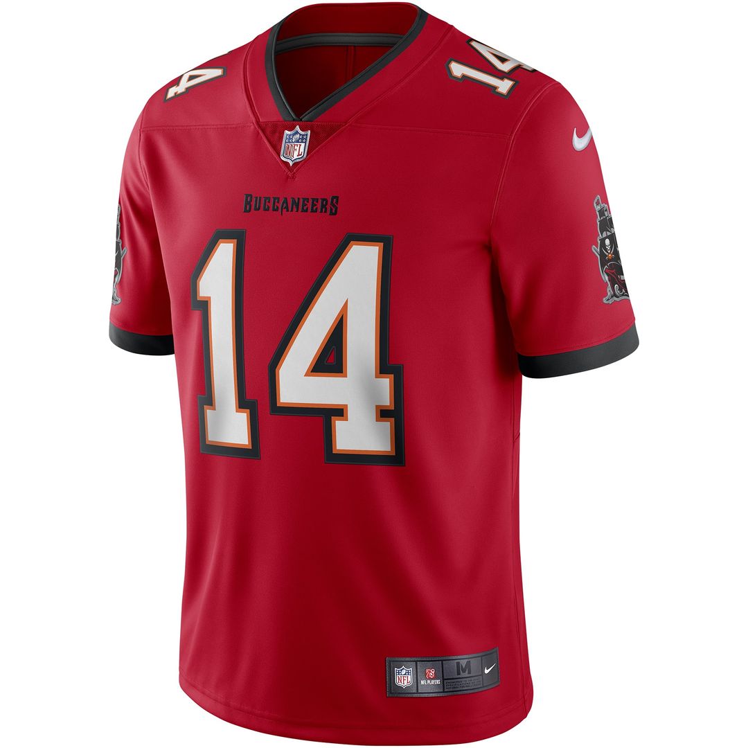 Tampa Bay Buccaneers Chris Godwin Red Vapor Limited Jersey product image 2, provided for visual reference and product detail