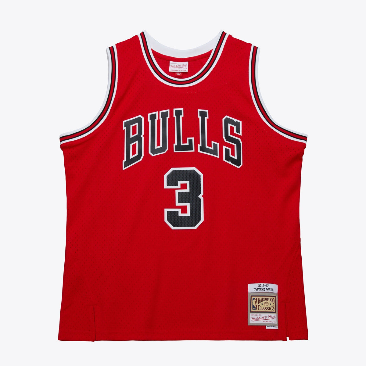 Chicago Bulls Mitchell & Ness Dark Jersey Dwyane Wade 2016 product image 1