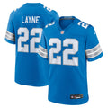 Detroit Lions Bobby Layne Blue Retired Player Game Jersey product image 1, provided for visual reference and product detail