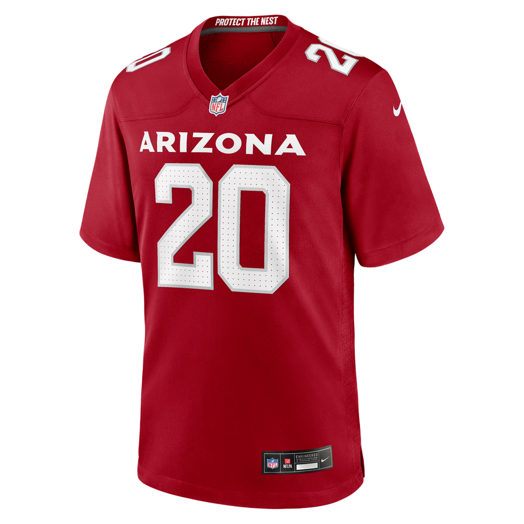 Arizona Cardinals Zonovan Knight Cardinal Team Game Jersey product image 2, provided for visual reference and product detail