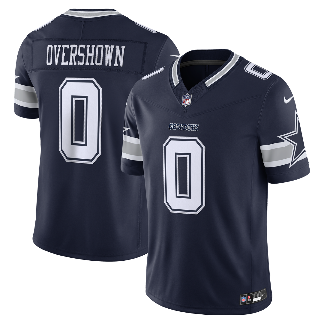 Dallas Cowboys DeMarvion Overshown Navy Team Vapor F.U.S.E. Stitched Limited Jersey product image 1, provided for visual