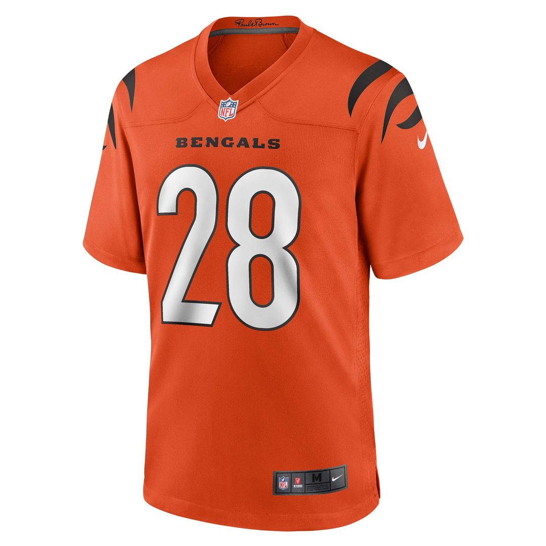 Cincinnati Bengals Corey Dillon Orange Retired Player Alternate Game Jersey product image 2, provided for visual reference