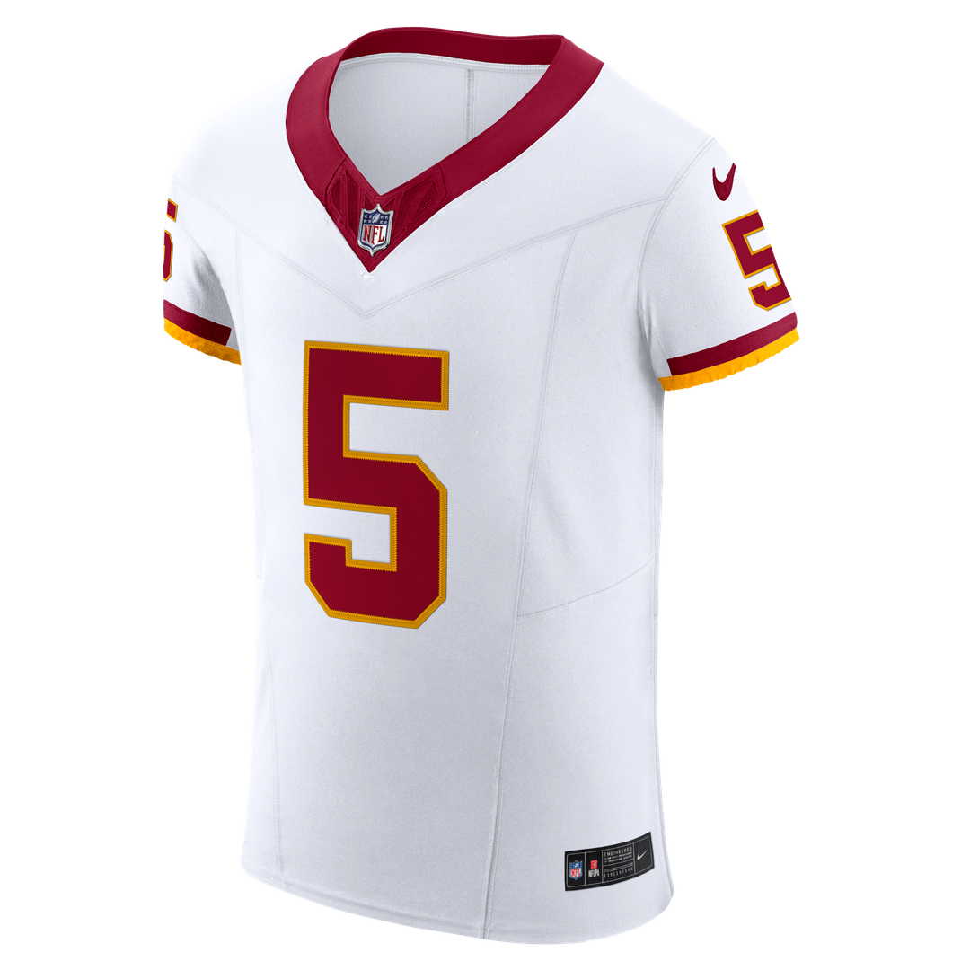Washington Commanders Jayden Daniels White Alternate 2 Super Bowl Era Vapor F.U.S.E. Elite Jersey product image 6, provided