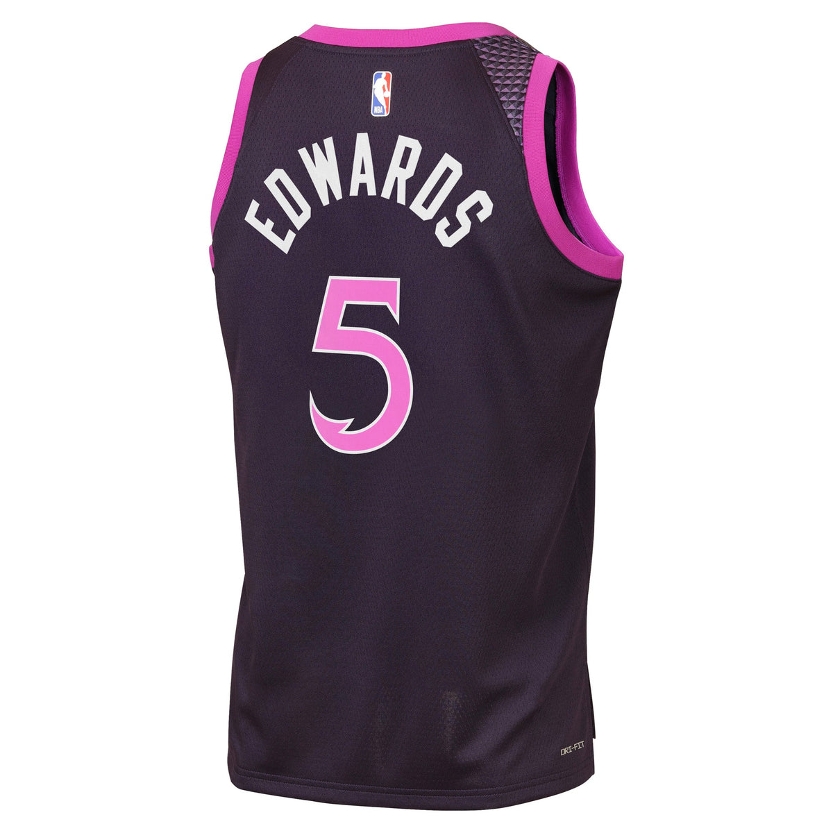 Anthony Edwards Minnesota Timberwolves 2025/26 City Edition Swingman Jersey - Black - Youth product image 4, provided for