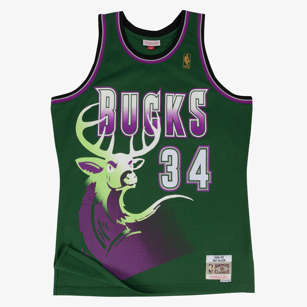 Milwaukee Bucks Mitchell & Ness Swingman Jersey Alternate product image 2