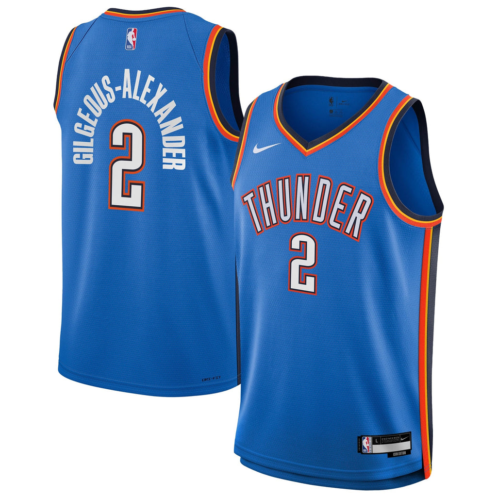 Oklahoma City Thunder NBA Youth Icon Swingman Jersey NE product image 2