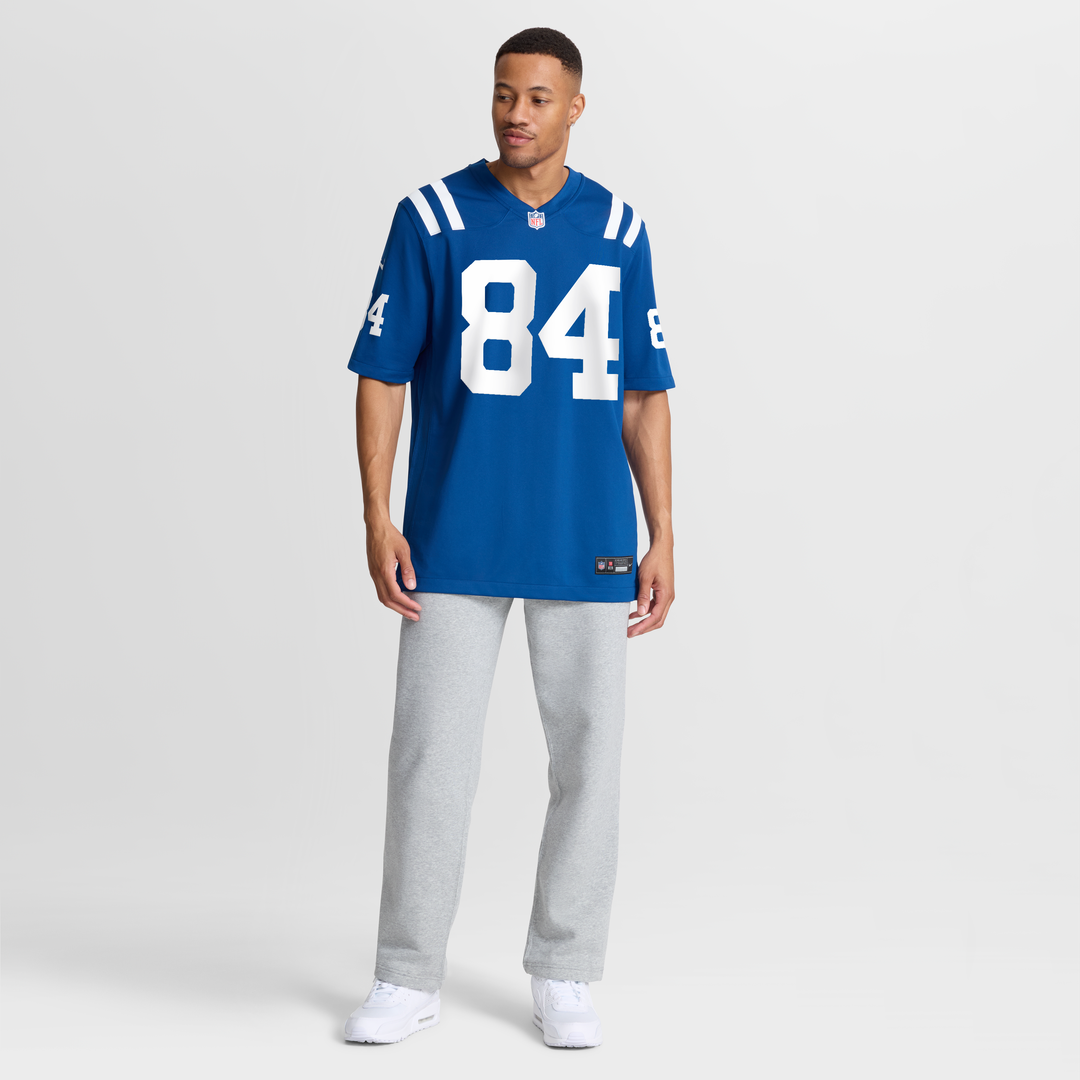 Indianapolis Colts Tyler Warren White Game Jersey product image 13, provided for visual reference and product detail review
