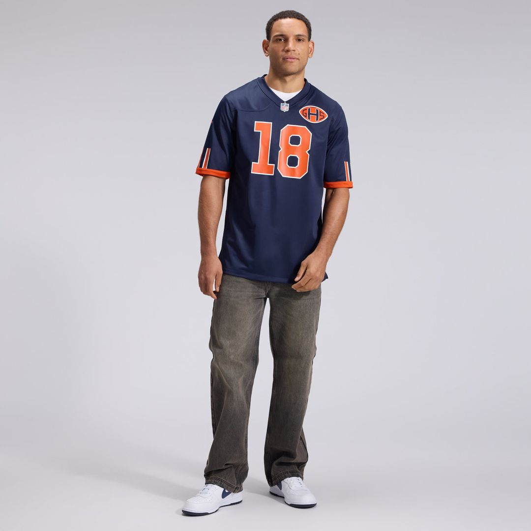 Chicago Bears Caleb Williams Navy 2026 Rivalries Collection Game Jersey product image 4, provided for visual reference and