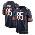 Chicago Bears Cole Kmet Navy Player Game Jersey product image 1, provided for visual reference and product detail review