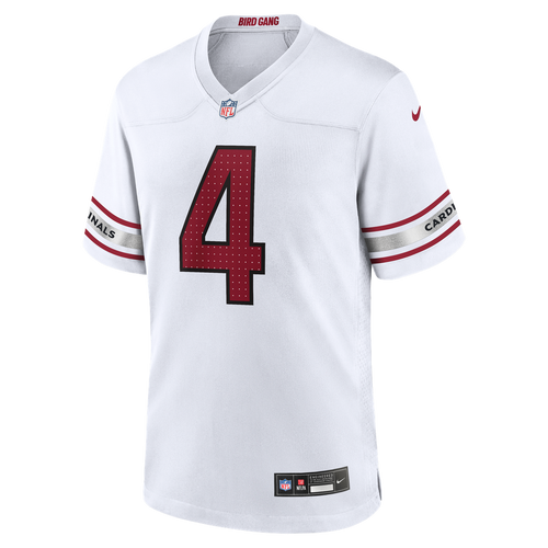 Arizona Cardinals Jeremiyah Love White Game Player Jersey product image 2, provided for visual reference and product detail