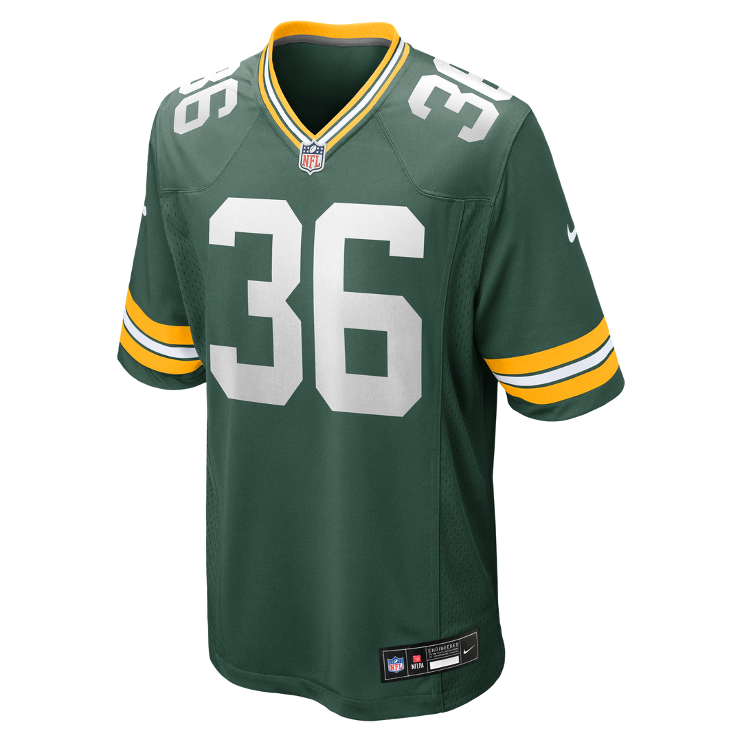 Green Bay Packers LeRoy Butler Green Retired Player Game Jersey product image 2, provided for visual reference and product